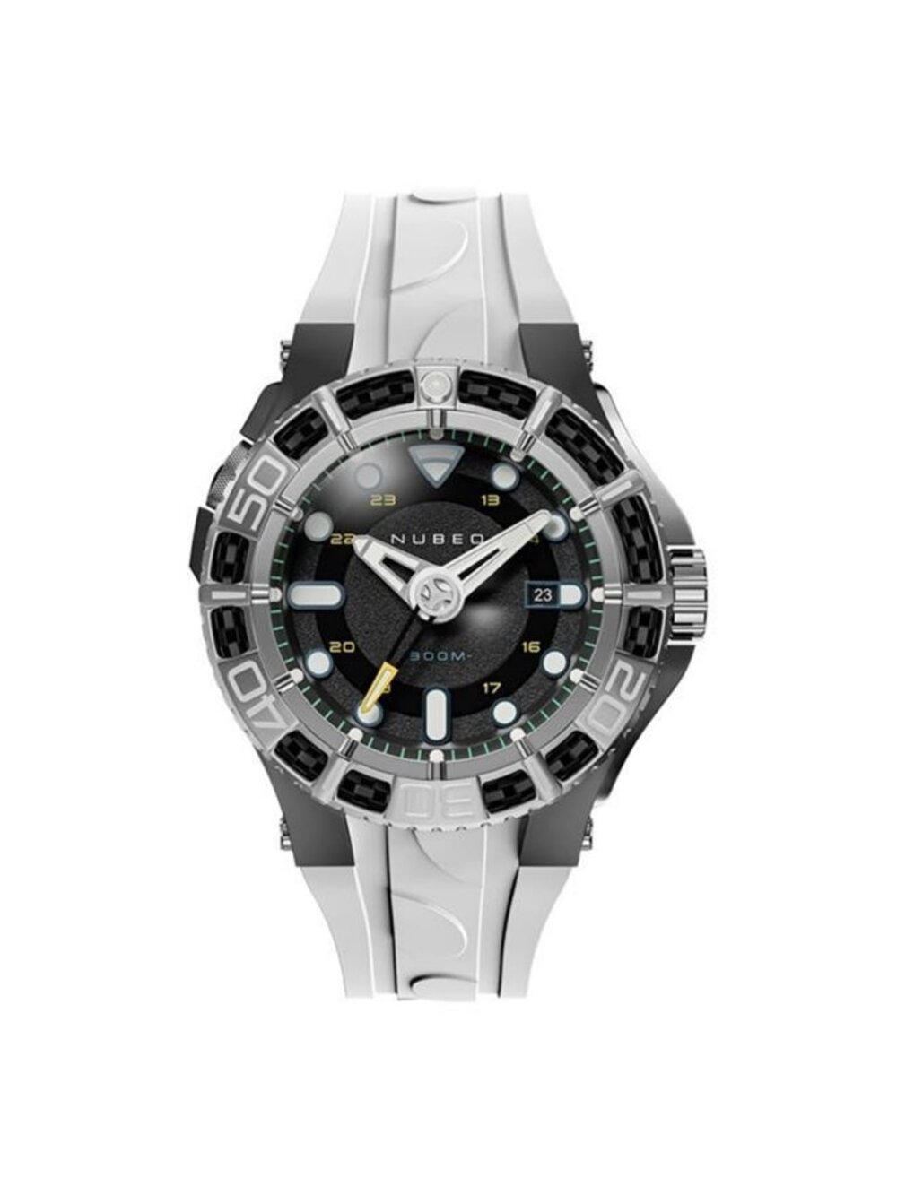 NWT Nubeo Manta Black Dial Men's Watch